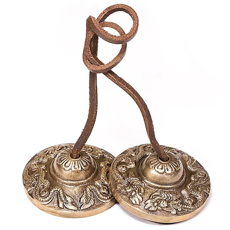 Cymbales dragons -- 352 g; 7.7 cm