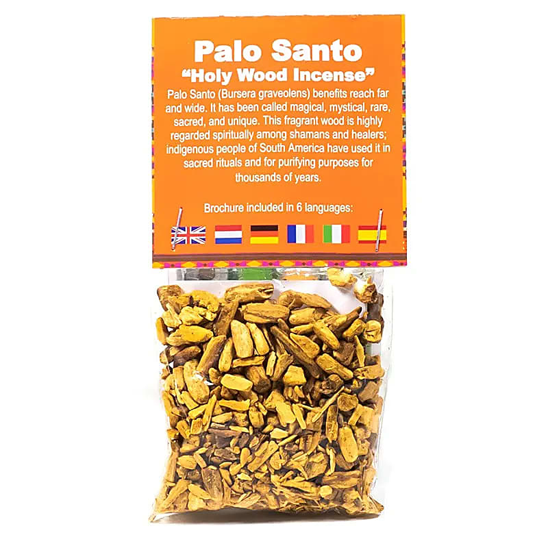 Bois sacré Palo Santo copeaux -- 20 gr