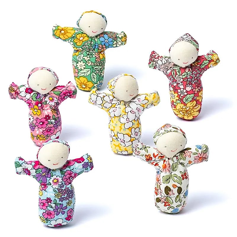 Poupées artisanales pour dissiper les soucis -- 7x5.5 cm