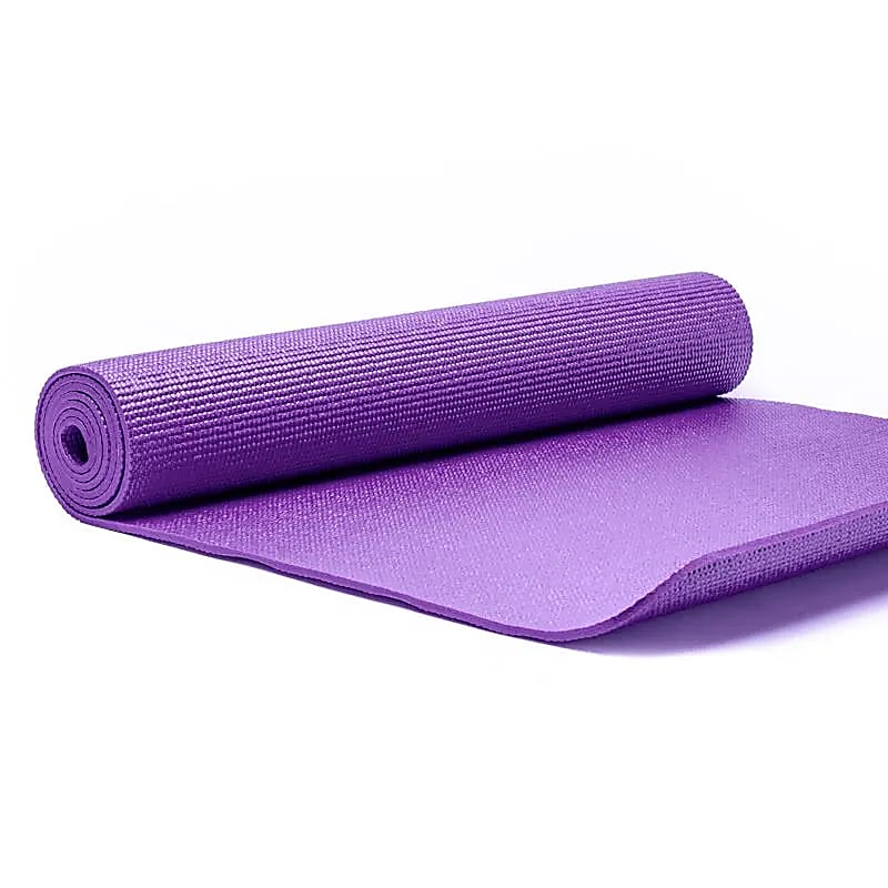 Tapis Yoga PVC Yogi & Yogini violet -- 1200g; 61x183x0.5cm