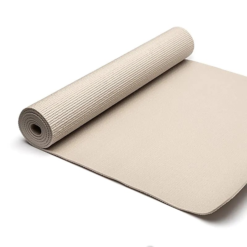 Yogi & Yogini tapis de yoga PVC beige -- 1200g; 61x183x0.5cm