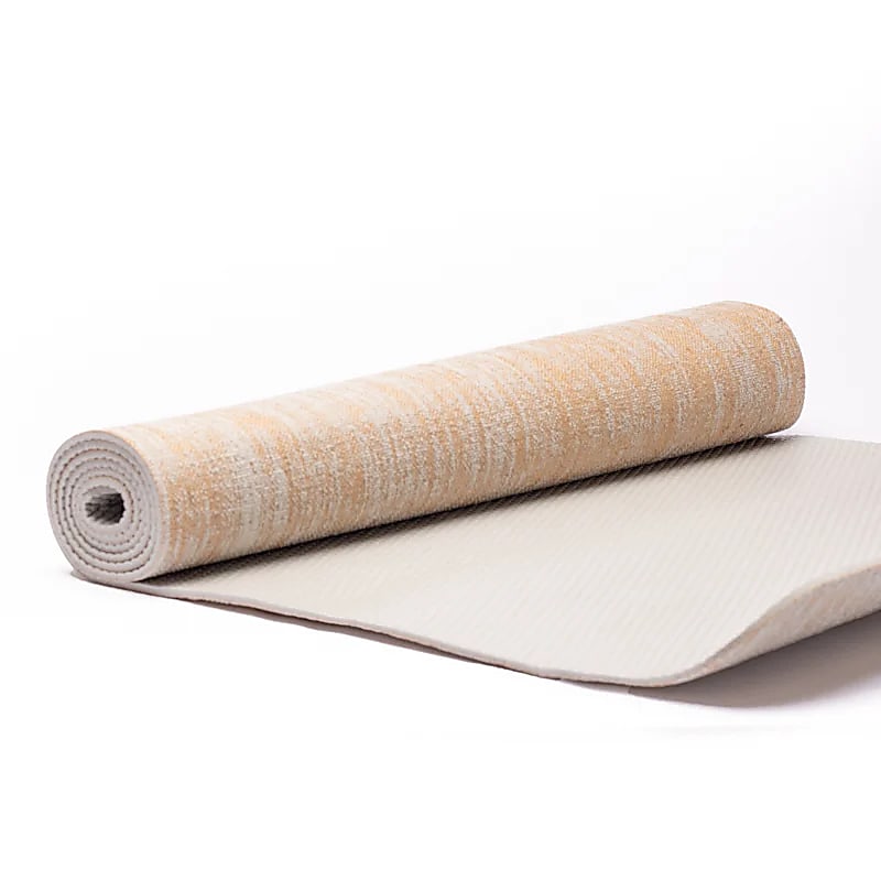Yogi & Yogini tapis yoga jute gris -- 1550 g; 61x183x0.5 cm