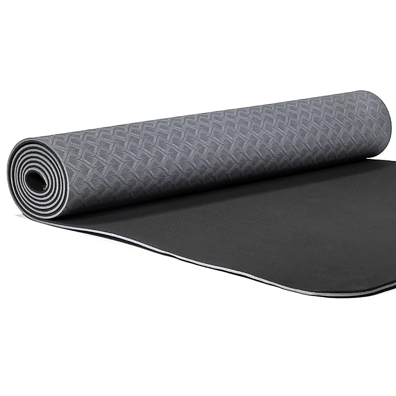 Yogi & Yogini Premium tapis de Yoga TPE anthracite -- 950 g