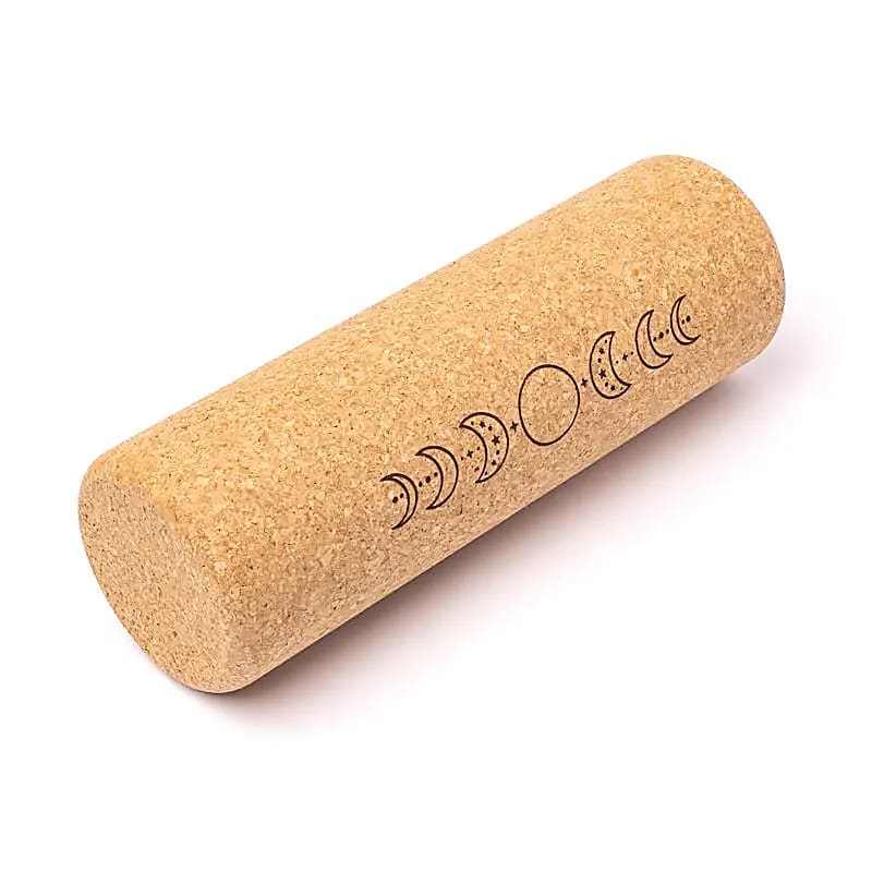 Accessoires de Yoga cylindre liège Phases de Lune -- 30x10 cm