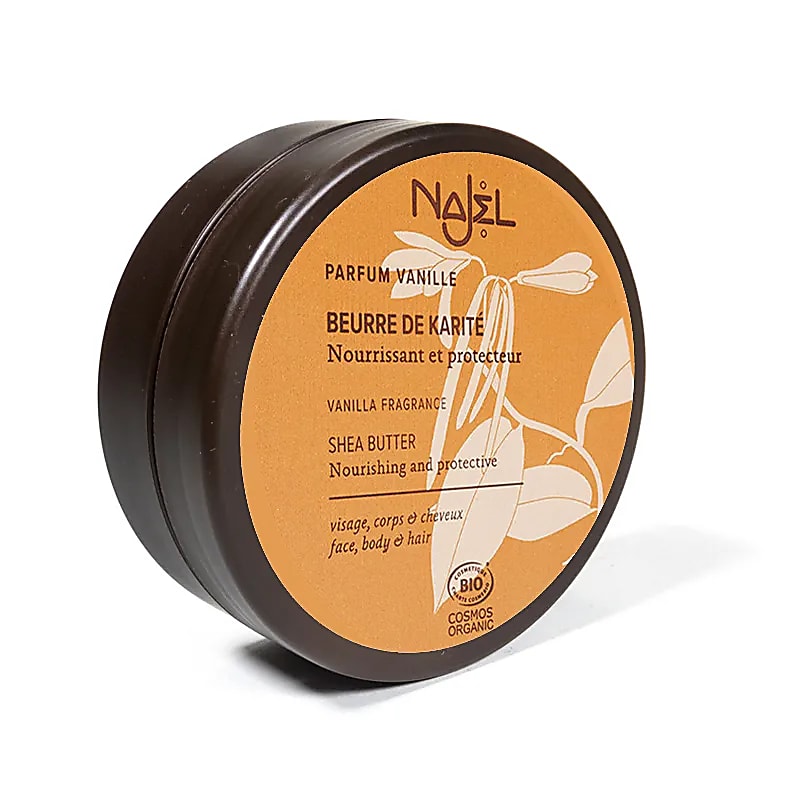 Najel Beurre de karité à la vanille bio -- 100 g