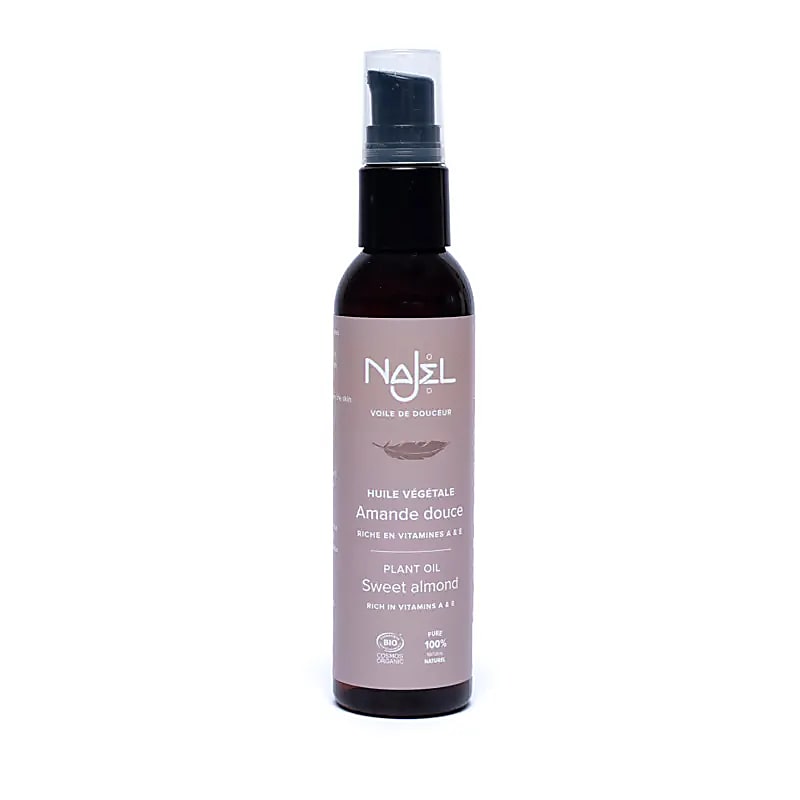 Bio - huile d'amande douce pour soin et massage -- 80 ml