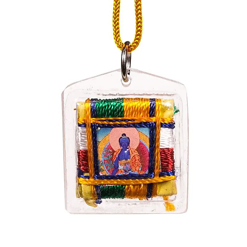 Pendentif de protection Bouddha de la médecine -- 3 cm