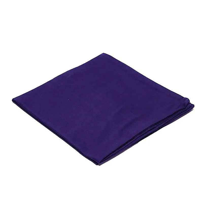 Housse de tapis de méditation 6ème Chakra en coton bio (GOTS) Indigo -- 65x65x5cm; 239g