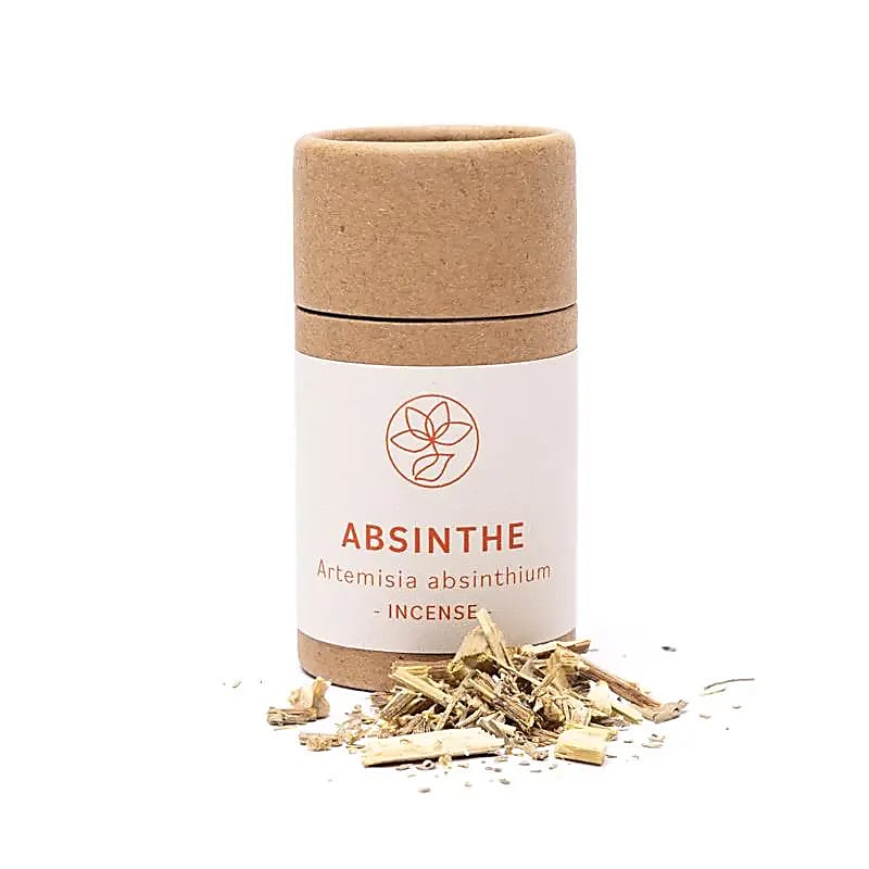 Encens à base d'herbe Absinthe -- 6 g; 30 ml