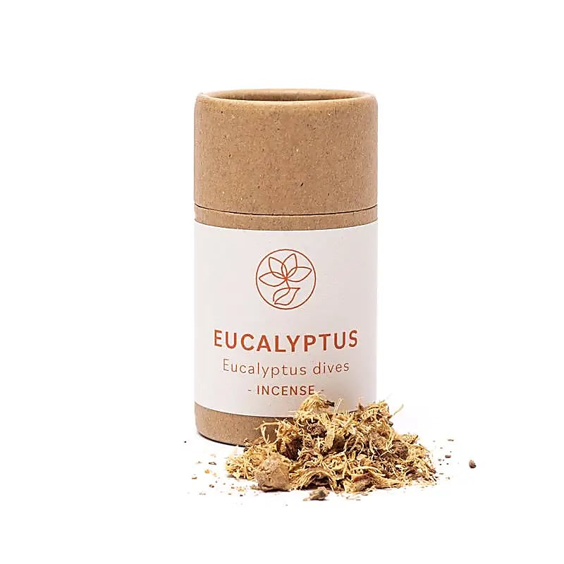 Encens à base d'herbe Eucalyptus dives -- 8 g; 30 ml