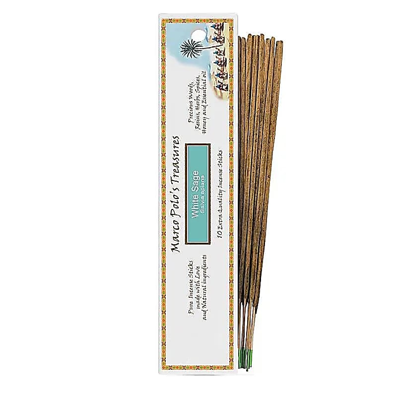 Encens Marco Polo's Treasures sauge blanche -- 20 g