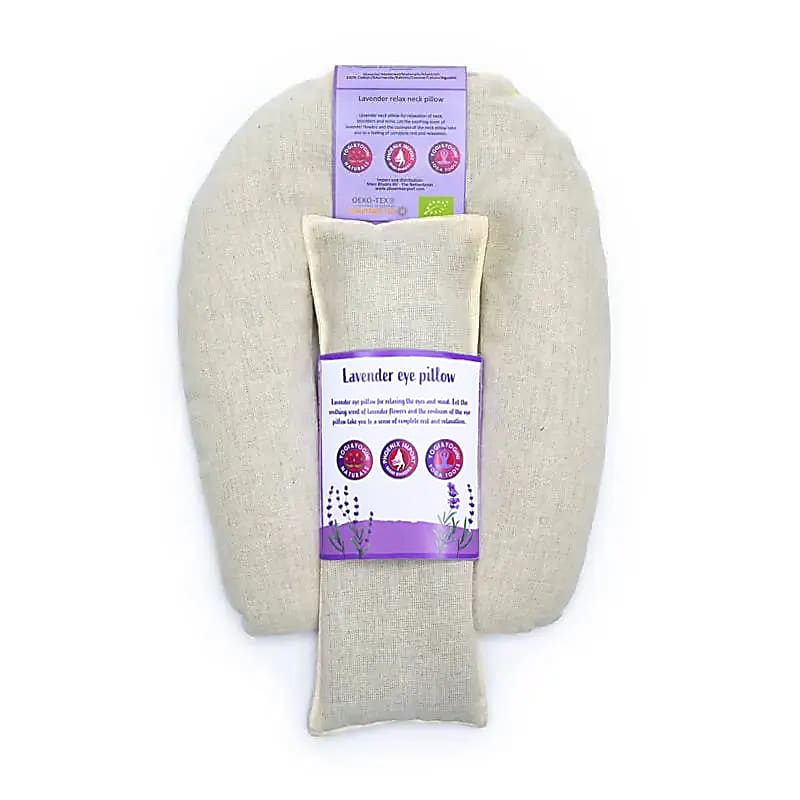 Coussins  yeux & cou Lavande Bio Naturel -- -- ±25x20x3cm; ±580g