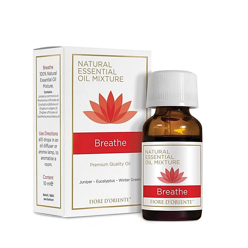 Mélange d'huiles essentielles respire -- 10 ml