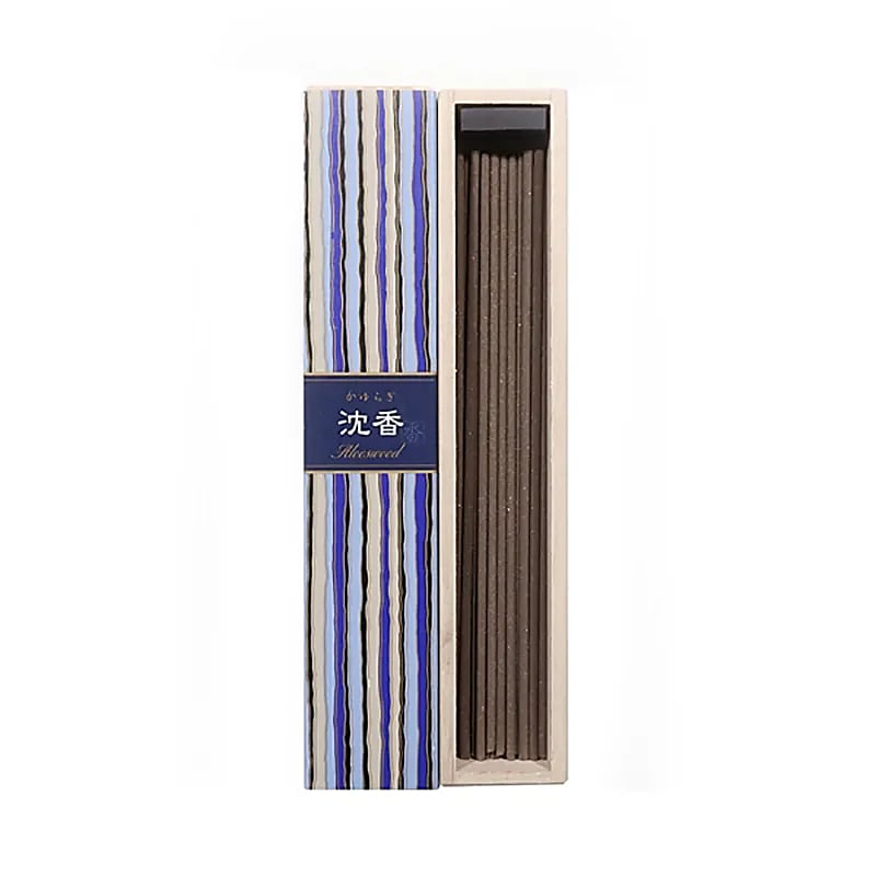 KAYURAGI encens bois d'Aloès -- 40 g; 14 cm