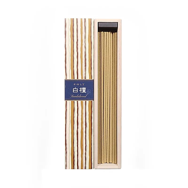 KAYURAGI encens bois de santal -- 40 g; 14 cm