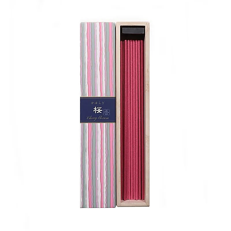 KAYURAGI encens fleurs de cerisiers -- 40 g; 14 cm