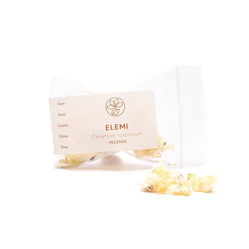 Encens résine Elémi (en sachets plastiques) -- 16g