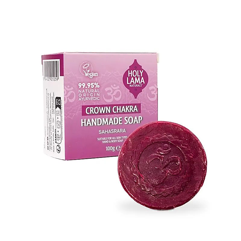 Holy Lama savon chakra couronne -- 100 g