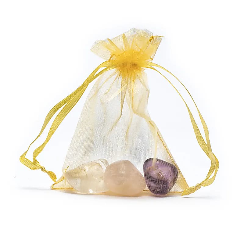 Pierres Dures Triangle d'Or en sachet -- ±3-4 cm