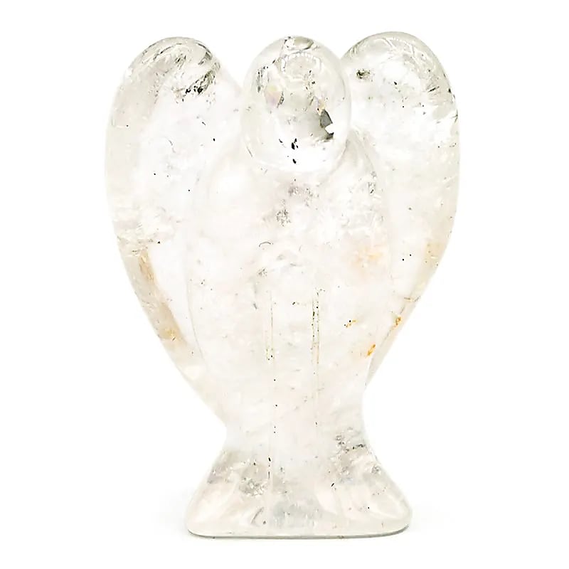 Ange en cristal de roche -- 3.8 cm