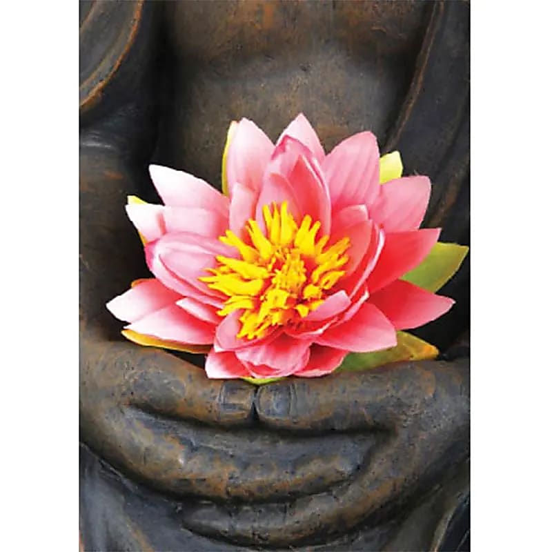 Carte postale Lotus -- 15x10.5 cm