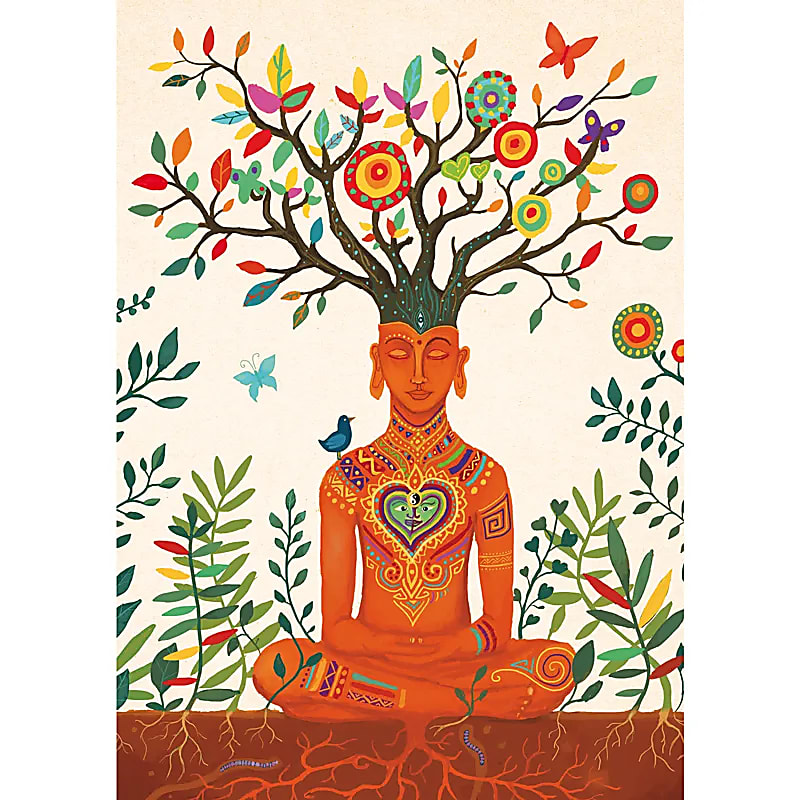 Cartes postales Arbre de Vie -- 15x10,5 cm