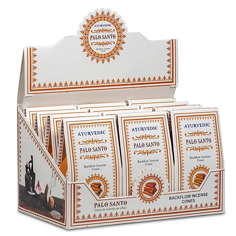 Cônes déncens à refoulement Ayurvedique Palo Santo -- 30 g