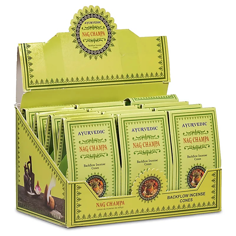 Cônes déncens à refoulement Ayurvedique Nag Champa -- 30 g