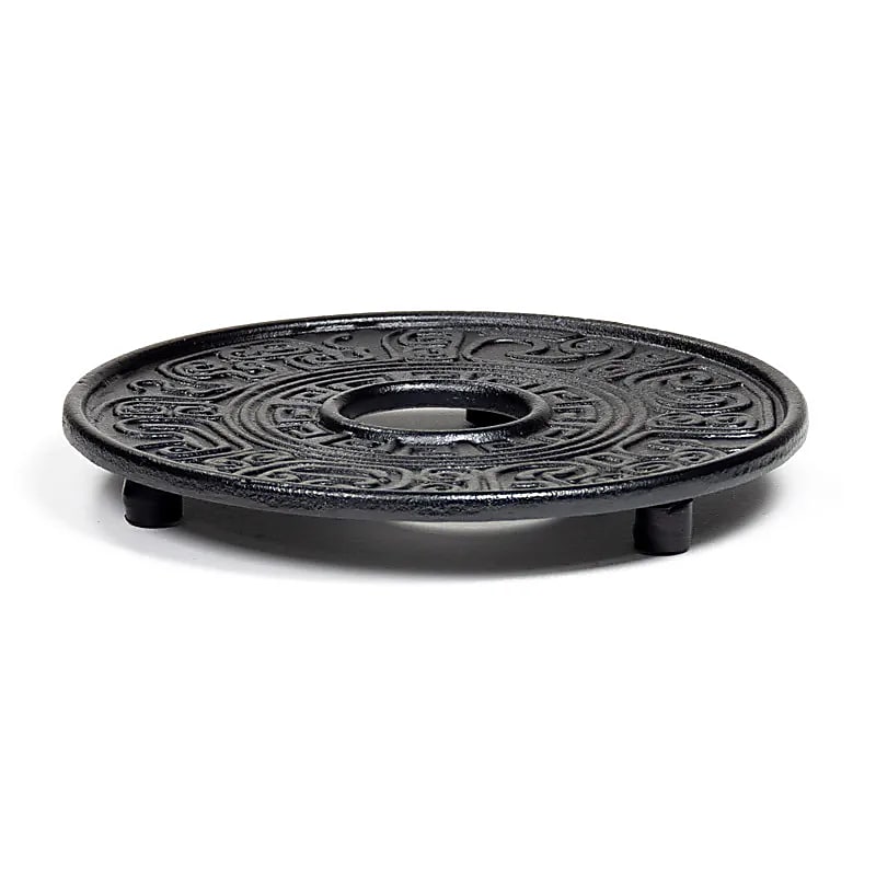 Assiette de théière en fonte style japonais  -- ±1-2.5 cm