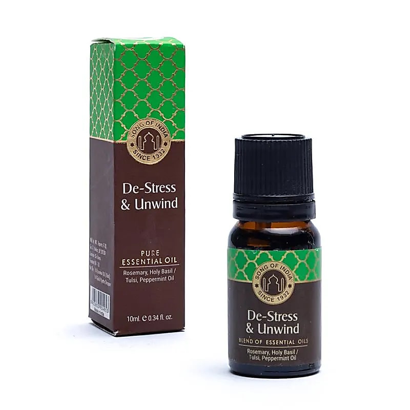 Mélange d'huiles essentielles  De-Stress & Unwind Song of India -- 10 ml