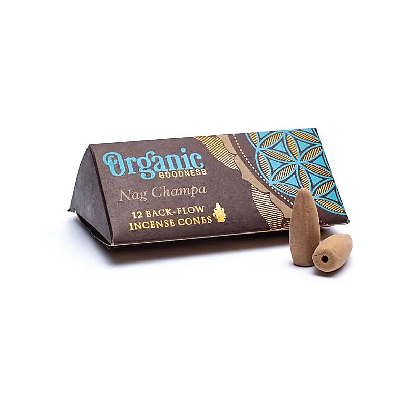 Nag Champa naturel cônes d'Encens à refoulement  -- 24 g