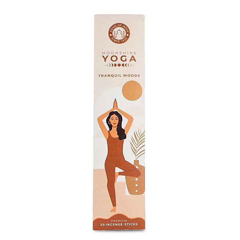 Bâtons d'encens Moonshine Yoga Bois tranquilles -- 22 g