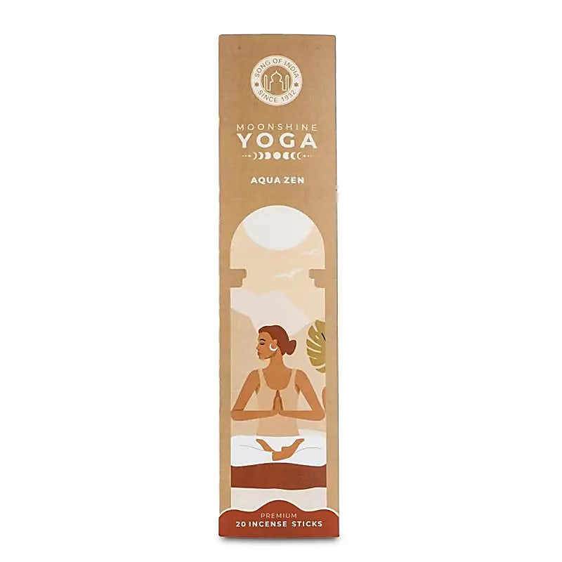 Bâtons d'encens Moonshine Yoga Aqua Zen -- 22g