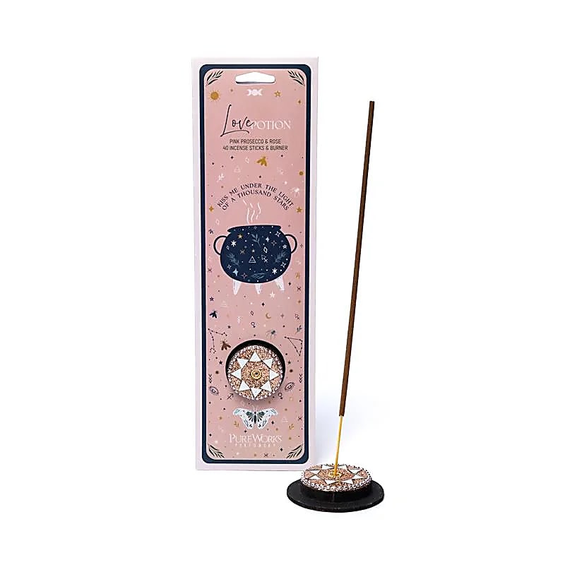 Encens Celestial Magic Philtre d'Amour + porte encens -- 40gr