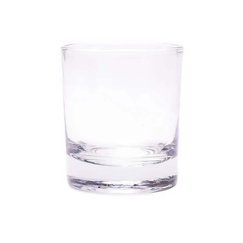Verres pour bougies votives et bougies chauffe-plat -- 6x5 cm