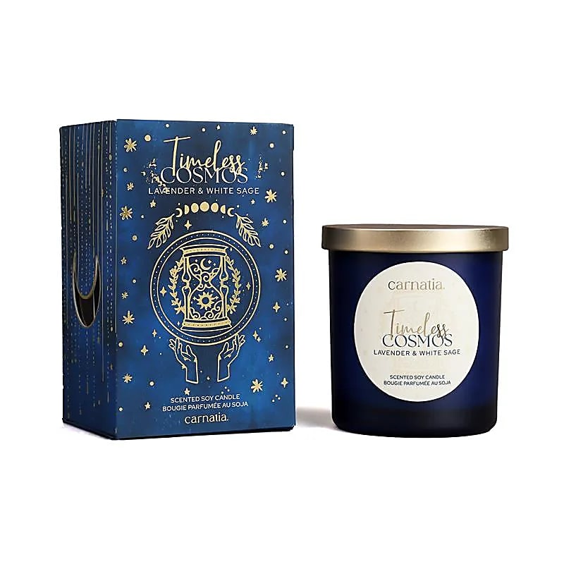 Bougie en verre Carnatia Starry Spell Timeless Cosmos -- 200 g