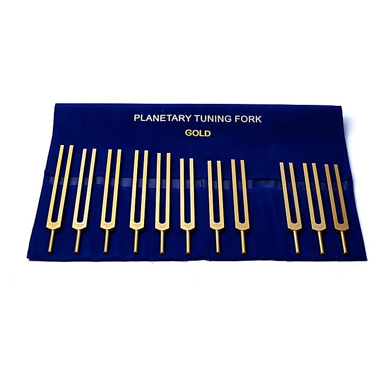 Set diapasons Cosmic Octave dorés non pondérés -- 59x32cm