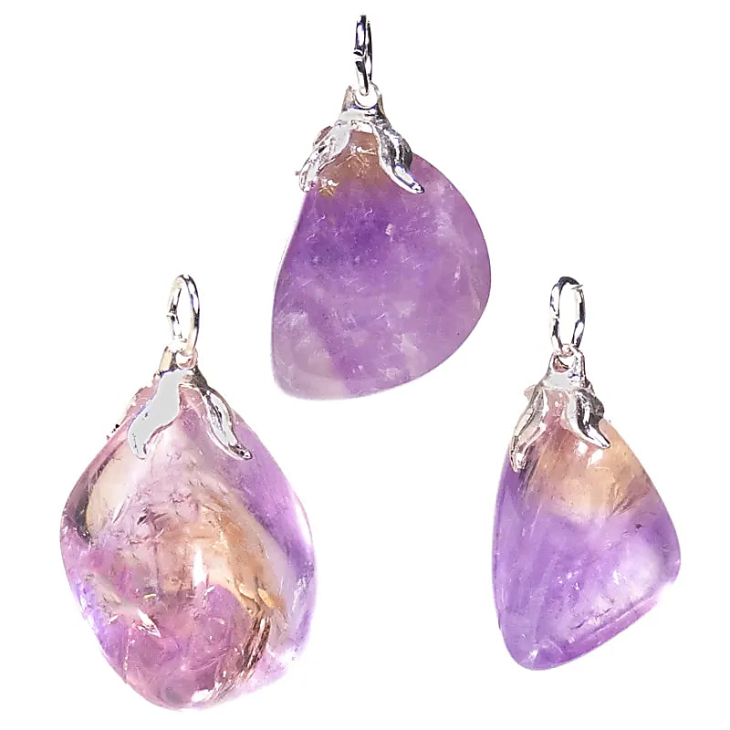 Pendentif pierres gemme Amétrine -- ±1.5-3cm