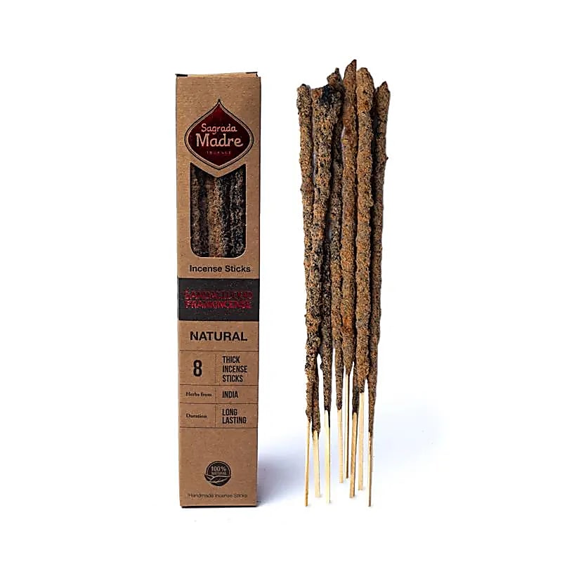 Sagrada Madre encens Santal & Olibanum -- ±30g