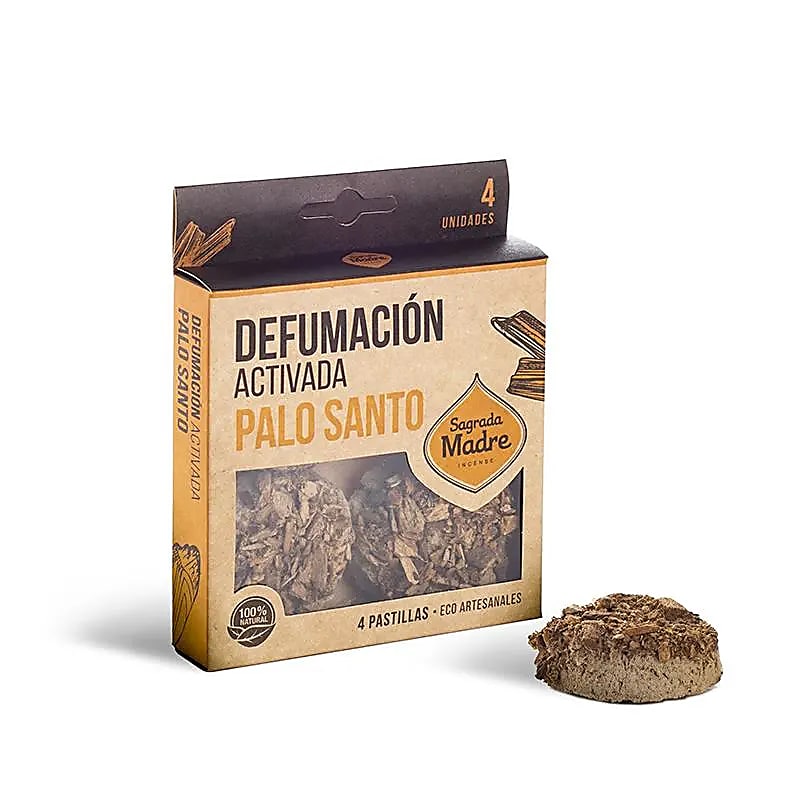 Sagrada Madre disques d'encens Palo Santo -- 56g