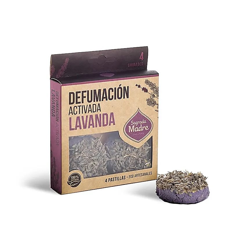 Sagrada Madre disques d'encens Lavande -- 56g
