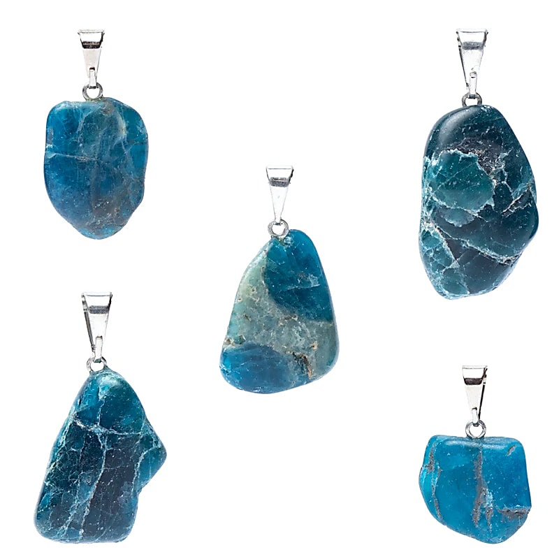 Pendentif Apatite avec crochet