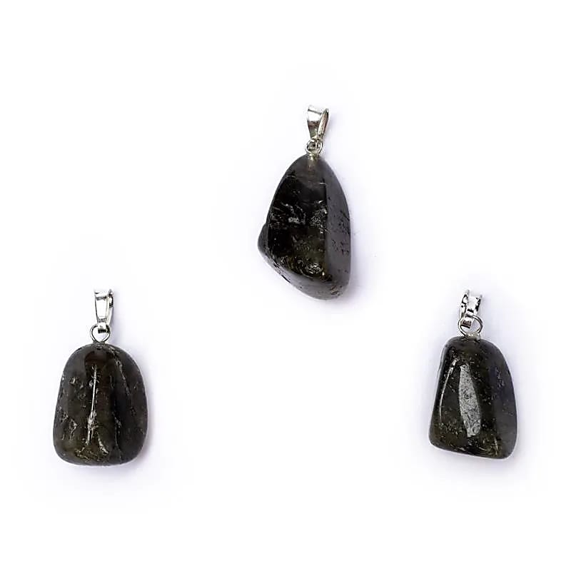 Pendentif Labradorite avec crochet -- ±1-2.5cm