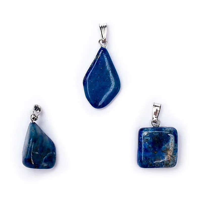Pendentif Lapis Lazuli avec crochet  -- ±1-2.5cm