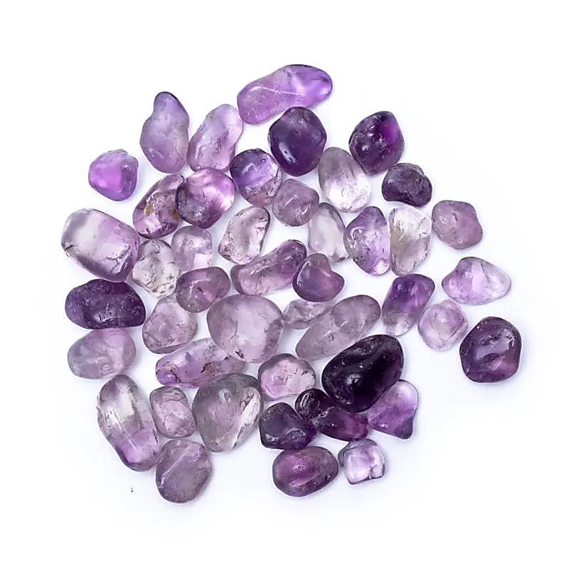 Améthyste Pierres roulées Qualité A -- ±2-4 cm; ±500 g