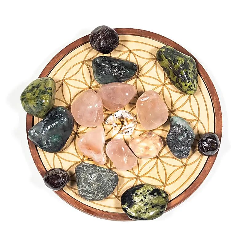 Grille de cristal Amour -- 15.5cm
