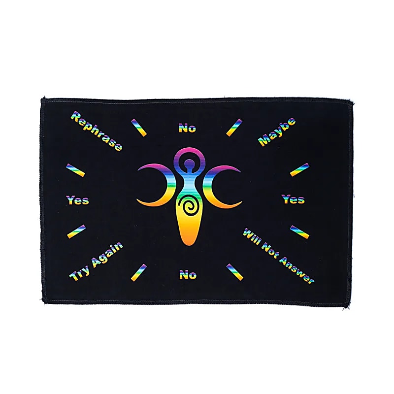 Tapis pendulaire Déesse multicolore -- 33x20cm