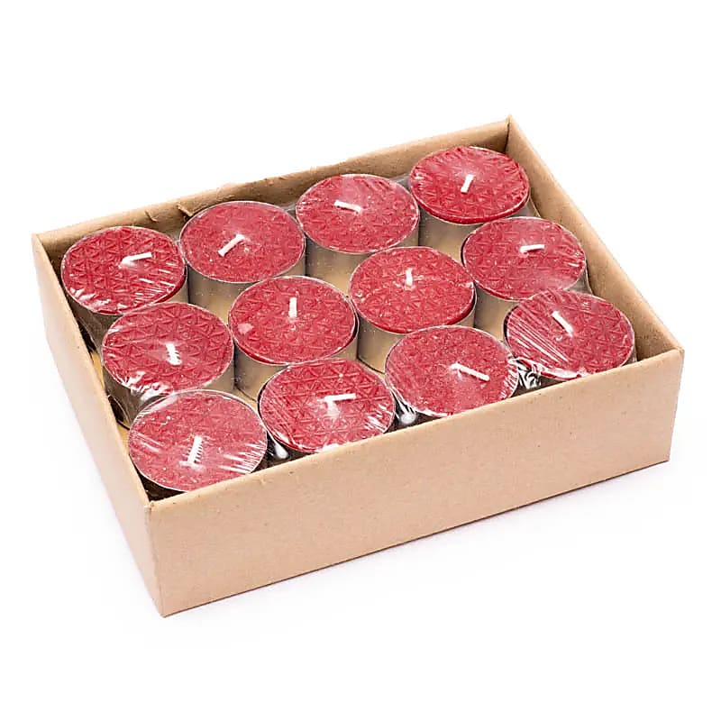 Bougies chauffe plat Fleur de vie parfum Rose -- 4x2 cm