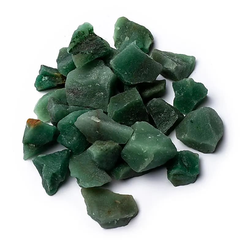 Quartz vert brute -- ±1000g; ±3-7cm
