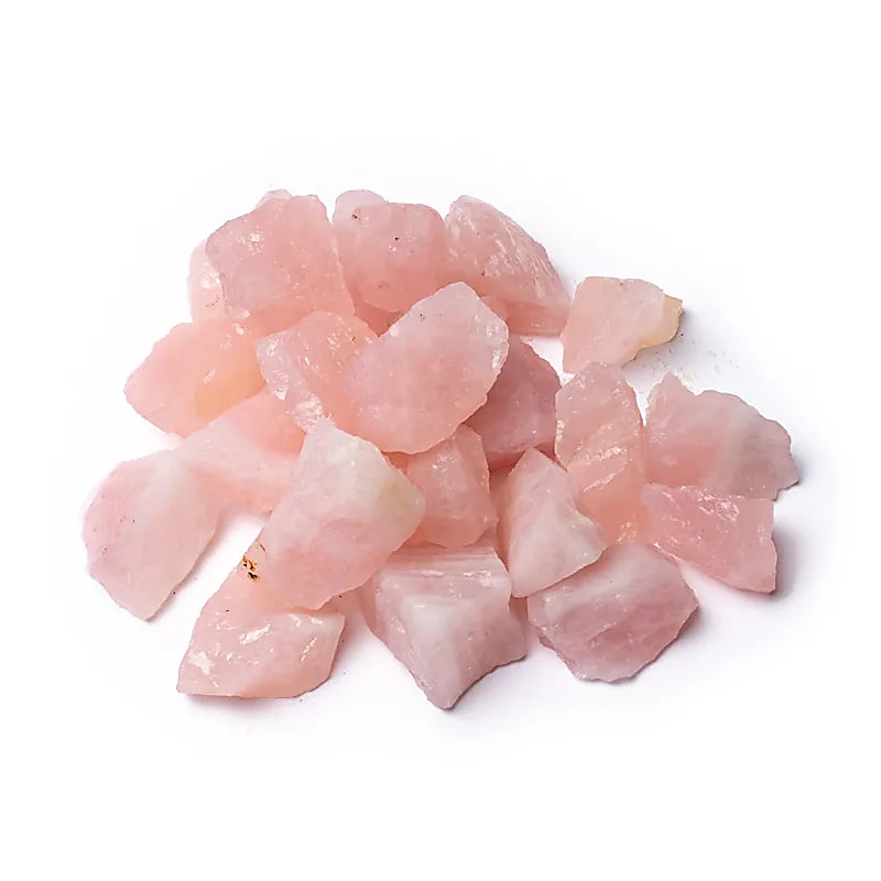 Quartz Rose Brut -- ±1-6cm; ±1000g